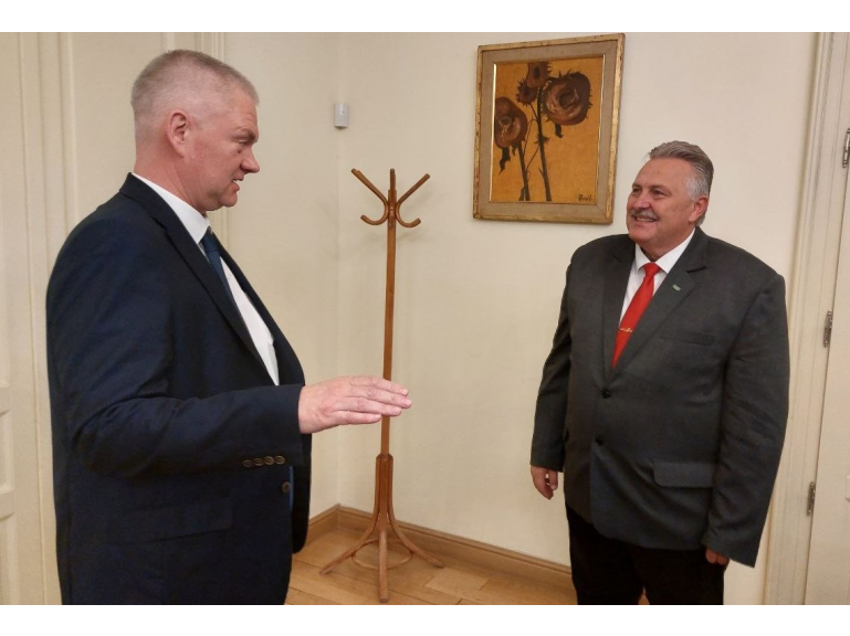 О встрече Генерального консула России в Дебрецене с мэром Мишкольца