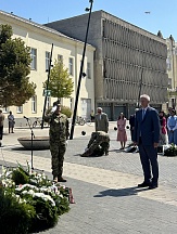 Koszorúzás a magyar államalapítás ünnepe alkalmából Koszorúzás a magyar államalapítás ünnepe alkalmából