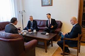 Találkozó Mirkóczki Ádámmal, Eger város polgármesterével Találkozó Mirkóczki Ádámmal, Eger város polgármesterével