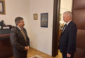 A debreceni orosz főkonzul a Hajdú-Bihar Megyei Közgyűlés elnökével találkozott